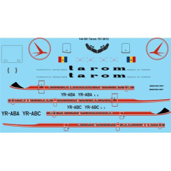 26decals 144-501 1/144 Tarom Boeing 707-320c Laser Decal