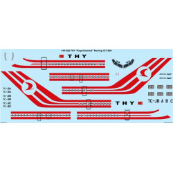 26decals 144-528 1/144 Thy Experimental Boeing 727-200 Laser Decal