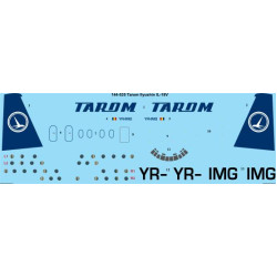 26decals 144-535 1/144 Tarom Late Ilyushin Il-18v Laser Decal