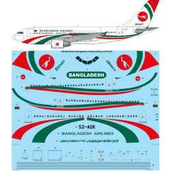 26decals 144-680 1/144 Biman Bangladesh Airlines Airbus A310-300 Laser Decal