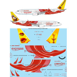 26decals 144-778 1/144 Air India Express Boeing 737-800 Vt-axd Laser Decal