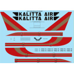 26decals 200-21 1/200 Kalitta Boeing 747-200f Laser Decal