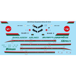 26decals 200-40 1/200 Biman Bangladesh Dc-10-30 Laser Decal