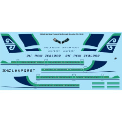 26decals 200-49 1/200 Air New Zealand Dc-10-30 Laser Decal