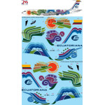26decals 72-122 1/72 Ecuatoriana Sunbird Boeing 707-320b Decal For Aircraft