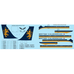 26decals 72-60 1/72 Bcal Early Boeing 707-320c Decal For Aircraft