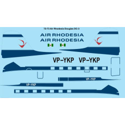 26decals 72-73 1/72 Air Rhodesia Douglas Dc-3 Decal For Aircraft