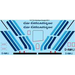 26decals 72-77 1/72 Air Atlantique Douglas Dc-3 Decal For Aircraft