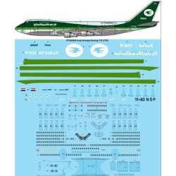 26decals Sts20004 1/200 Iraqi Airways Boeing 747-270c Screen Printed Decal