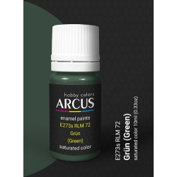 Arcus 273 Enamel Paint Luftwaffe Rlm 72 Grun Green Saturated Color