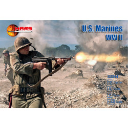 Mars Figures 32044 - 1/32 - US Marines WW II 12 figures