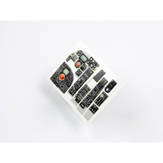 Red Fox Qs-32074 1/32 A-6e Intruder 3d Acrylic Instrument Panel For Trumpeter