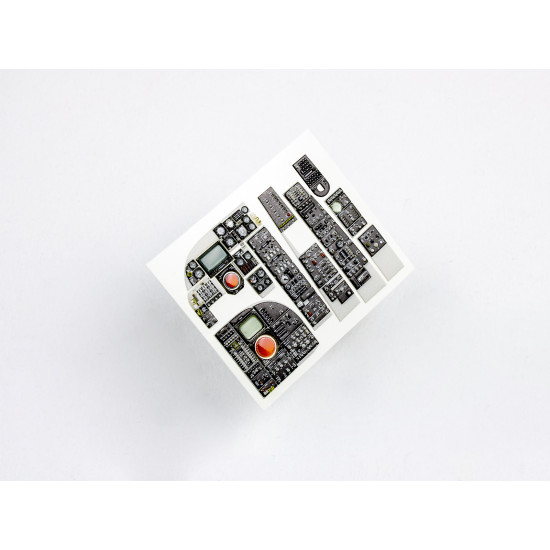 Red Fox Qs-32074 1/32 A-6e Intruder 3d Acrylic Instrument Panel For Trumpeter