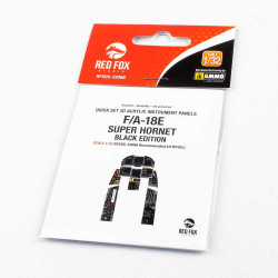 Red Fox Qs-32086 1/32 F/A-18e Super Hornet Be 3d Acryl Instrument Panel Revell