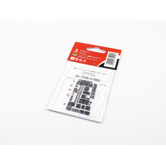 Red Fox Qs-32100 1/32 Heinkel He 219a-0 Uhu 3d Acrylic Instrument Panel Set
