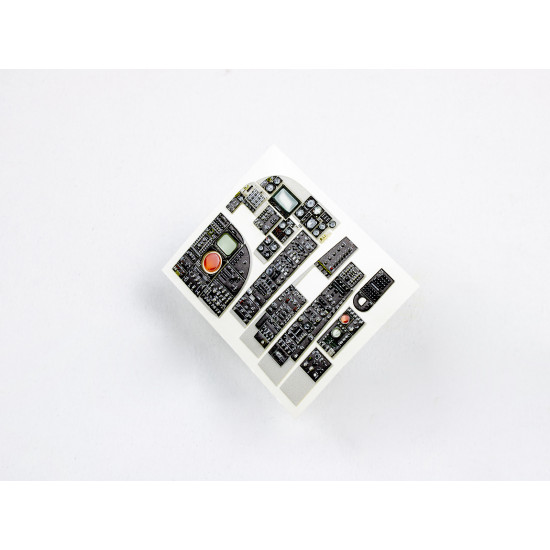 Red Fox Qs-32103 1/32 A-6e Tram Intruder 3d Acrylic Instrument Panel For Trumpeter