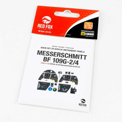 Red Fox Qs-32129 1/32 Messerschmitt Bf 109g-2/G-4 3d Acrylic Instrument Panel For Revell