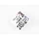 Red Fox Qs-32184 1/32 Heinkel He 219a-5/A 3d Acrylic Instrument Panel For Revell
