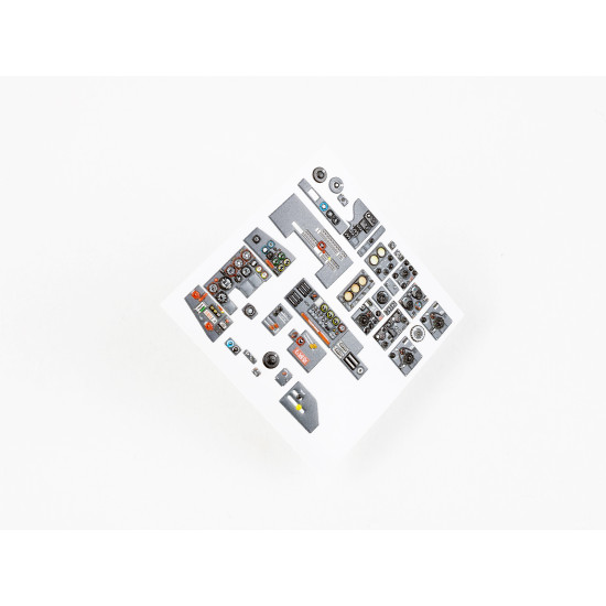 Red Fox Qs-32184 1/32 Heinkel He 219a-5/A 3d Acrylic Instrument Panel For Revell