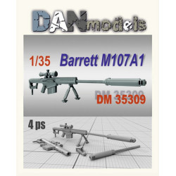 Dan Models 35309 - 1/35 - Sniper rifle Barrett M107A1. set 4 pcs. 3D printing