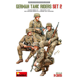 Miniart 35377 - 1/35 - German Tank Riders Set 2 Figures Model Kit