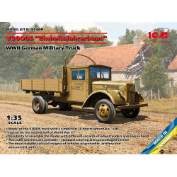 Icm 35409 1/35 V3000s Einheitsfahrerhaus Wwii German Truck Model Kit