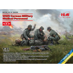 Icm 35620 1/35 German Military Medical Staff During The Other World War Plastic Figures Kit