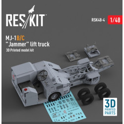 Reskit Rsk48-0004 1/48 Mj 1bc Jammer Lift Truck 3d Printed Model Kit