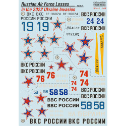 Print Scale 48-220 1/48 Russian Air Forces Losses in Ukraine Invasion 2