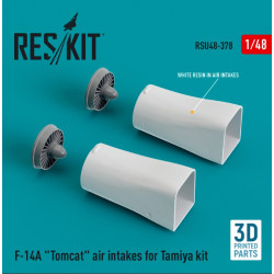 Reskit Rsu48-0378 1/48 F 14a Tomcat Air Intakes For Tamiya Kit 3d Printed