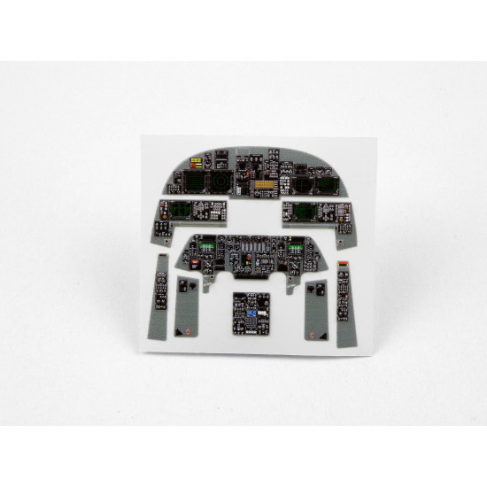 Red Fox Qs-48009 1/48 Rockwell B-1b Lancer Early 3d Acrylic Instrument Panel For Revell