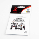 Red Fox Qs-48021 1/48 F-4b/N Phantom Ii 3d Acrylic Instrument Panel For Academy