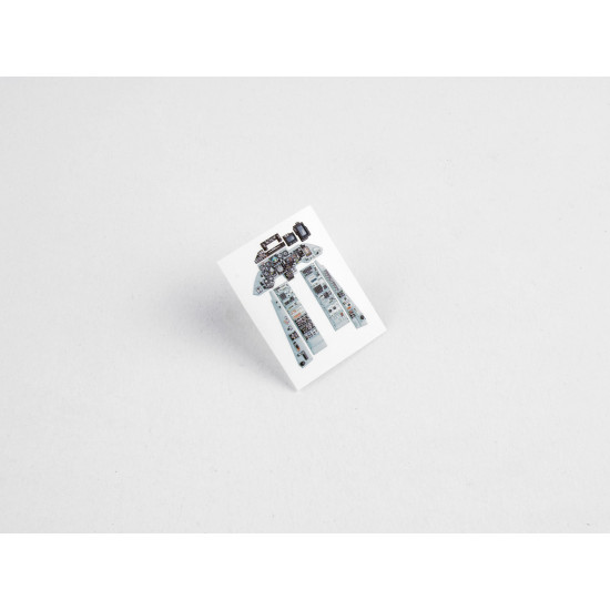 Red Fox Qs-48028 1/48 Sukhoi Su-33 Flanker D 3d Acrylic Instrument Panel Minibase