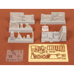 Sbs 48042 1/48 Bf-109f-2/F-4 Cockpit Set For Zvezda Kit Resin Model Kit