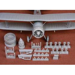 Sbs 48057 1/48 Gloster Gladiator Mk I / Mk Ii Engine And Cowling For Merit Kit