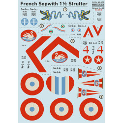 Print Scale 48-276 1/48 Sopwith 1 Strutter Decals Part 2