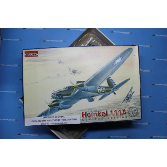 Us Stock Roden 021 1/72 Heinkel 111a Chinese German Bomber Aircraft Wwii Model Kit Us Stock Roden 021 1/72 Heinkel 111a Chinese German Bomber Aircraft Wwii Model Kit