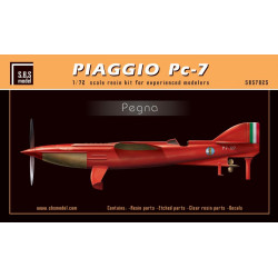 Sbs 7025 1/72 Piaggio Pc 7 Pegna Resin Model Kit Military Aircraft