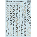 Print Scale 72-486 1/72 Decal For Luftwaffe 1940 45 Insignia Winkel The Complete Set 1 5 Leaf