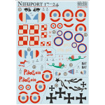 Print Scale 72-510 1/72 Nieuport 17 24