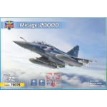 Modelsvit 72075 1/72 Mirage 2000d With Scalp Eg Missile Plastic Model Kit