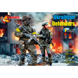 Mars Figures 72138 - 1/72 - Ukrainian Defenders 40 figures / 8 poses