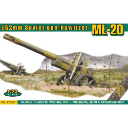 Ace 72581 - 1/72 - Ml 20 Soviet Ww2 152mm Gun Howitzer Military Kit