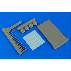 Aerobonus 320065 1/32 Usaf Utility Trailer Wagon 36x60 Inch Resin Kit