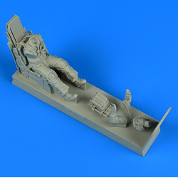 Aerobonus 320107 1/32 Us Navy Pilot With Ejection Seat For A-7e Corsair Ii Late V Fitted With Sju-8/A Ej Seat For Trumpeter