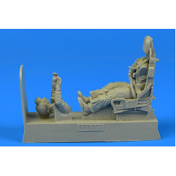 Aerobonus 320111 1/32 Usaf Pilot For F-100 With Ejection Seat For Trumpeter