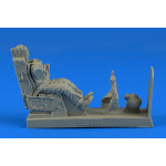 Aerobonus 320118 1/32 Usaf Fighter Pilot With Ejection Seat For F-16 Fighting Falcon