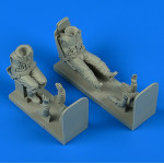 Aerobonus 320125 1/32 German Luftwaffe Pilot And Gunner Wwii With Seats For Ju 87 Stuka