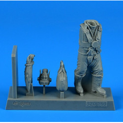 Aerobonus 320163 1/32 Raf Wwii Bomber Pilot With Bag Resin Kit