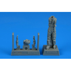 Quickboost Ab320196 1/32 Modern Nato Fighter Pilot Figures Kit